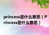 princess是什么意思（Princess是什么意思）