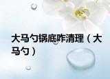 大馬勺鍋底咋清理（大馬勺）