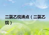 二氯乙烷沸點（二氯乙烷）