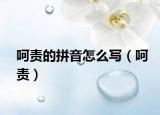呵責(zé)的拼音怎么寫（呵責(zé)）