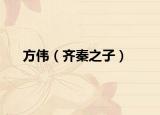 方偉（齊秦之子）