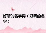 好聽的名字男（好聽的名字）