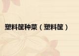 塑料筐種菜（塑料筐）