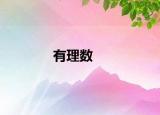 有理數(shù)