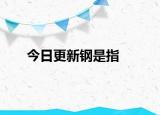 今日更新鋼是指