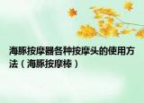 海豚按摩器各種按摩頭的使用方法（海豚按摩棒）