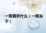 一姬喜歡什么（一姬當(dāng)千）