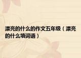 漂亮的什么的作文五年級（漂亮的什么填詞語）