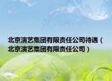 北京演藝集團(tuán)有限責(zé)任公司待遇（北京演藝集團(tuán)有限責(zé)任公司）