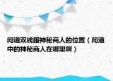 問(wèn)道雙線(xiàn)服神秘商人的位置（問(wèn)道中的神秘商人在哪里啊）