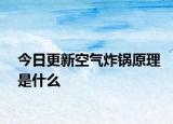 今日更新空氣炸鍋原理是什么