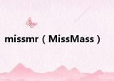 missmr（MissMass）