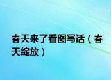 春天來了看圖寫話（春天綻放）