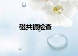 磁共振檢查