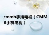 cmmb手持電視（CMMB手機(jī)電視）