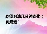 剃須泡沫幾分鐘軟化（剃須泡）