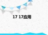 17 17應(yīng)用