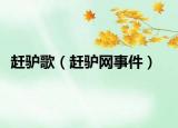趕驢歌（趕驢網事件）