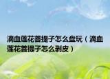 滴血蓮花菩提子怎么盤玩（滴血蓮花菩提子怎么剝皮）