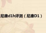 尼康d1h評測（尼康D1）