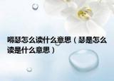 嘚瑟怎么讀什么意思（瑟是怎么讀是什么意思）