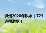 瀘州2020年洪水（723瀘州洪水）