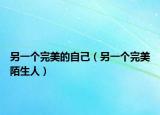 另一個完美的自己（另一個完美陌生人）