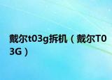 戴爾t03g拆機（戴爾T03G）