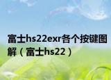 富士hs22exr各個按鍵圖解（富士hs22）