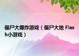 僵尸大爆炸游戲（僵尸大地 Flash小游戲）