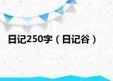日記250字（日記谷）