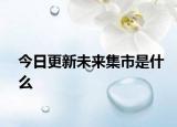 今日更新未來(lái)集市是什么