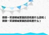 微微一笑很傾城里面的游戲是什么游戲（微微一笑很傾城里面的游戲是什么）