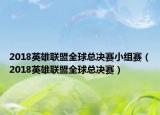 2018英雄聯(lián)盟全球總決賽小組賽（2018英雄聯(lián)盟全球總決賽）
