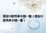 用友t3軟件多少錢一套（用友t3軟件多少錢一套）