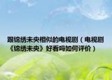 跟錦繡未央相似的電視劇（電視劇《錦繡未央》好看嗎如何評(píng)價(jià)）