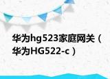 華為hg523家庭網(wǎng)關(guān)（華為HG522-c）