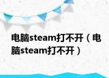 電腦steam打不開(kāi)（電腦steam打不開(kāi)）