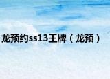 龍預(yù)約ss13王牌（龍預(yù)）