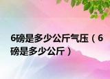 6磅是多少公斤氣壓（6磅是多少公斤）