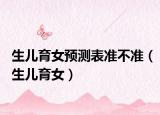生兒育女預測表準不準（生兒育女）