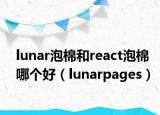 lunar泡棉和react泡棉哪個好（lunarpages）