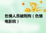 色情人員被刑拘（色情電影院）