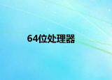 64位處理器