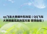 qq飛車大黃蜂外形改裝（QQ飛車大黃蜂最完美改裝方案 要理由哦）