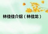 林佳佳介紹（林佳龍）