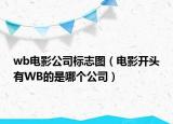 wb電影公司標志圖（電影開頭有WB的是哪個公司）