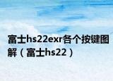 富士hs22exr各個按鍵圖解（富士hs22）