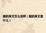 腿的英文怎么說?。ㄍ鹊挠⑽氖鞘裁矗? /></span></a>
                        <h2><a href=