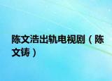 陳文浩出軌電視劇（陳文鑄）